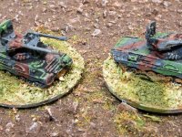 1-285th German micro armour GHQ and Heroics  (7 of 8)  German Gepards H&R